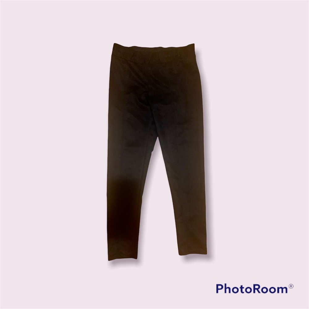 Francesca’s Faux Suede Leggings Size Large never worn